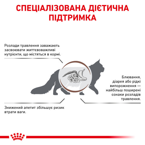 Сухий корм для дорослих котів ROYAL CANIN GASTRO INTESTINAL CAT 4 кг